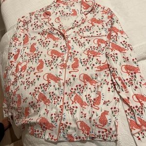 Roller Rabbit Pajamas Size Small sold out everywhere!!! Long sleeve bottom&short